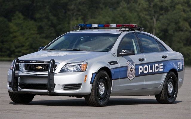GM made a number of changes to the 2014 Chevrolet Caprice PPV, from a new surveillance mode to new front seats. Photo courtesy GM.